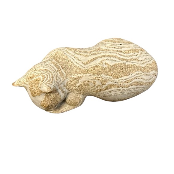 Joan Doherty Vintage Marbled Clay Cat - Picture 2 of 4
